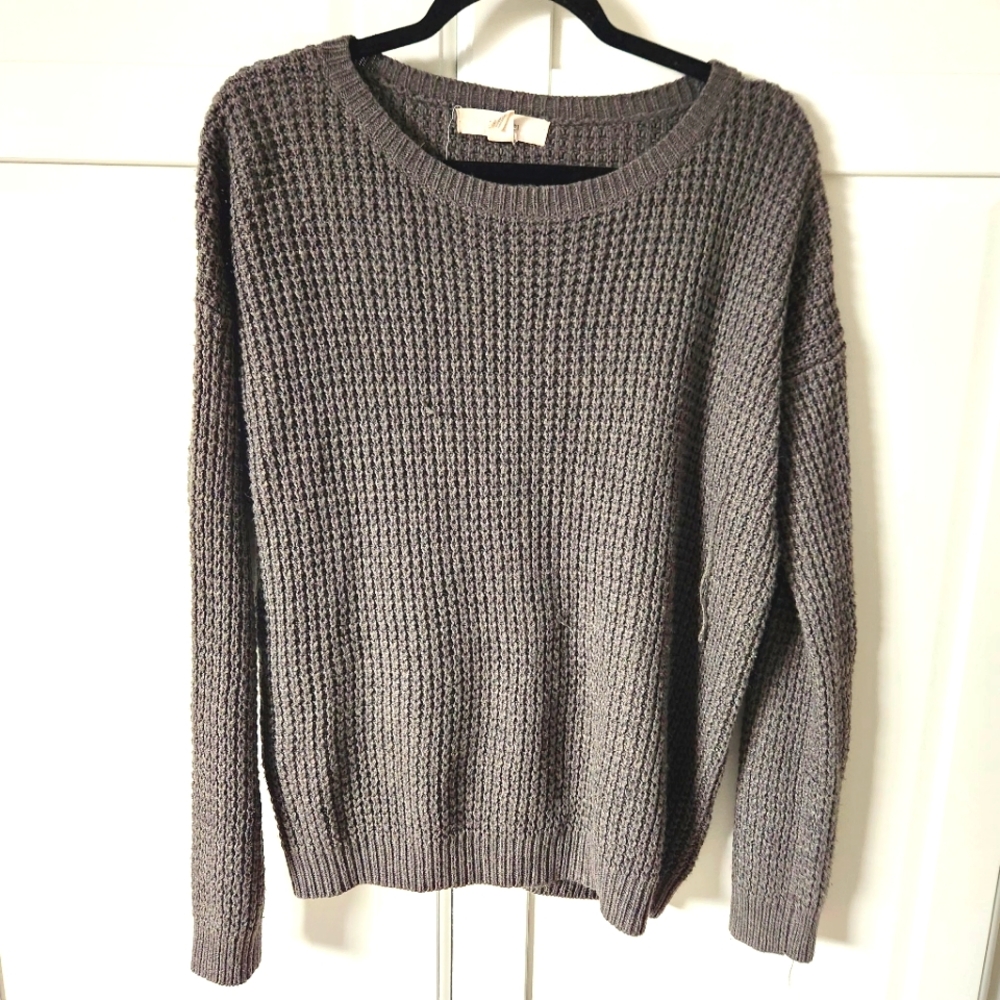 FOREVER 21, Gray knitted sweater Size L